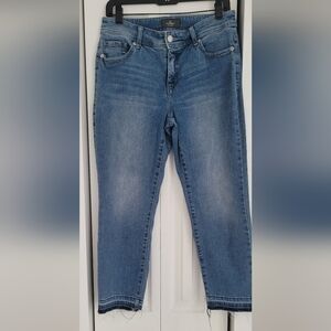 Chico's Blue Skinny Jeans Classic Style. Size Chicos 0 / 7-9 R